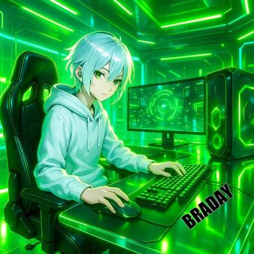 Tela do aplicativo BRADAY com interface moderna e notificações em tempo real