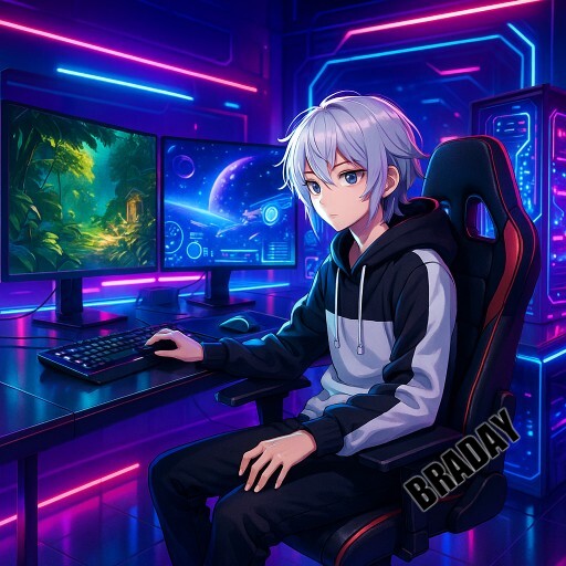 Imagem promocional da BRADAY mostrando a plataforma e suas vantagens