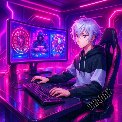 Imagem promocional da BRADAY mostrando a plataforma e suas vantagens