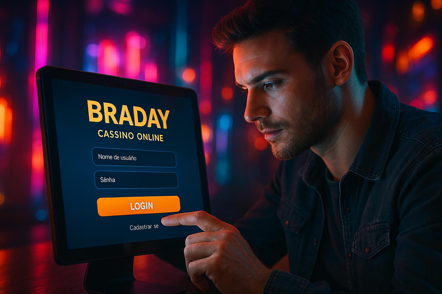 Registro na BRADAY Garante Acesso a uma Vasta Seleção de jogo