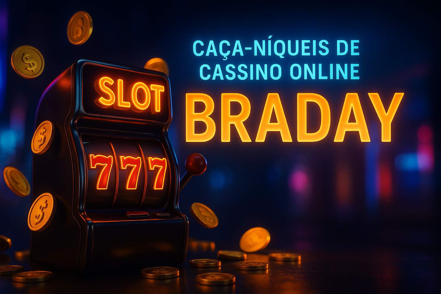 Explore o mundo das slot machines no BRADAY Casino